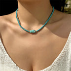 Tidal Treasures Necklace - 5 colors - Hello Baabs LLC 