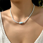 Tidal Treasures Necklace - 5 colors - Hello Baabs LLC 