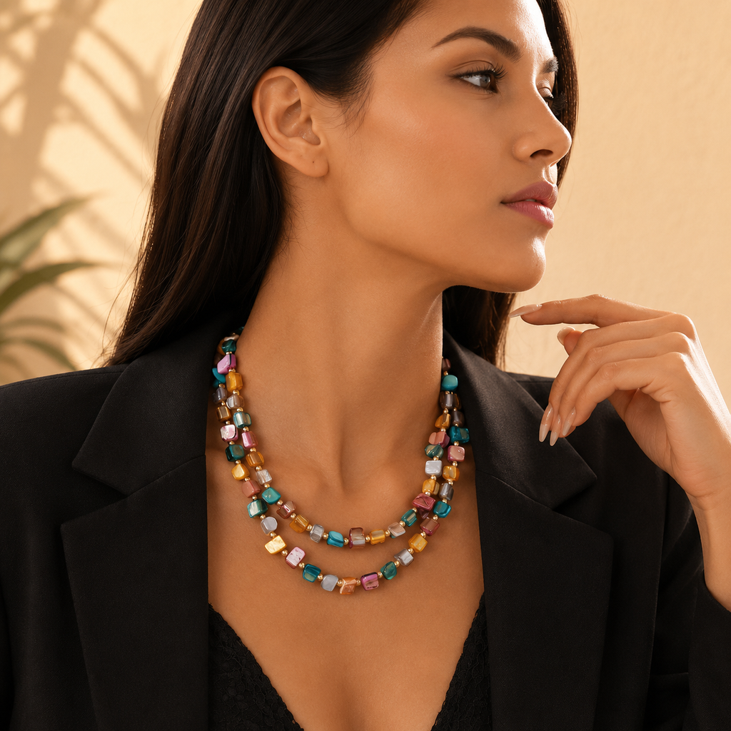 Tide & Twist Necklace - 4 colors - Hello Baabs