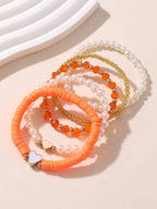 Tiny Hearts 5pc Bracelet Set - 5 colors - Hello Baabs LLC 