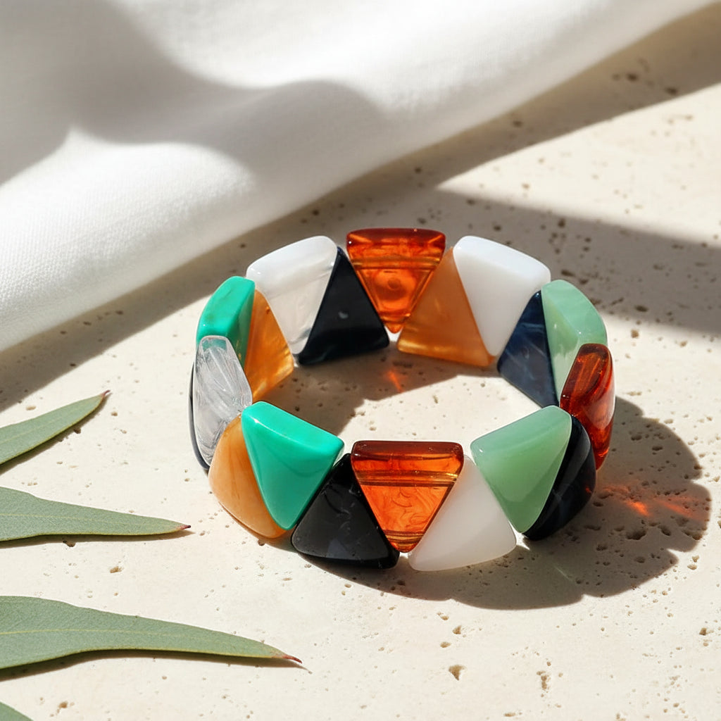 Triangle Theory Bracelet - 8 colors - Hello Baabs