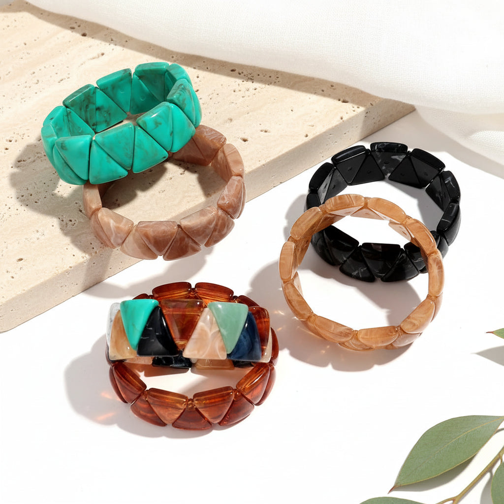 Triangle Theory Bracelet - 8 colors - Hello Baabs