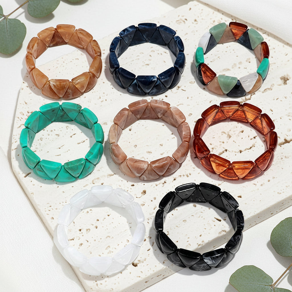 Triangle Theory Bracelet - 8 colors - Hello Baabs