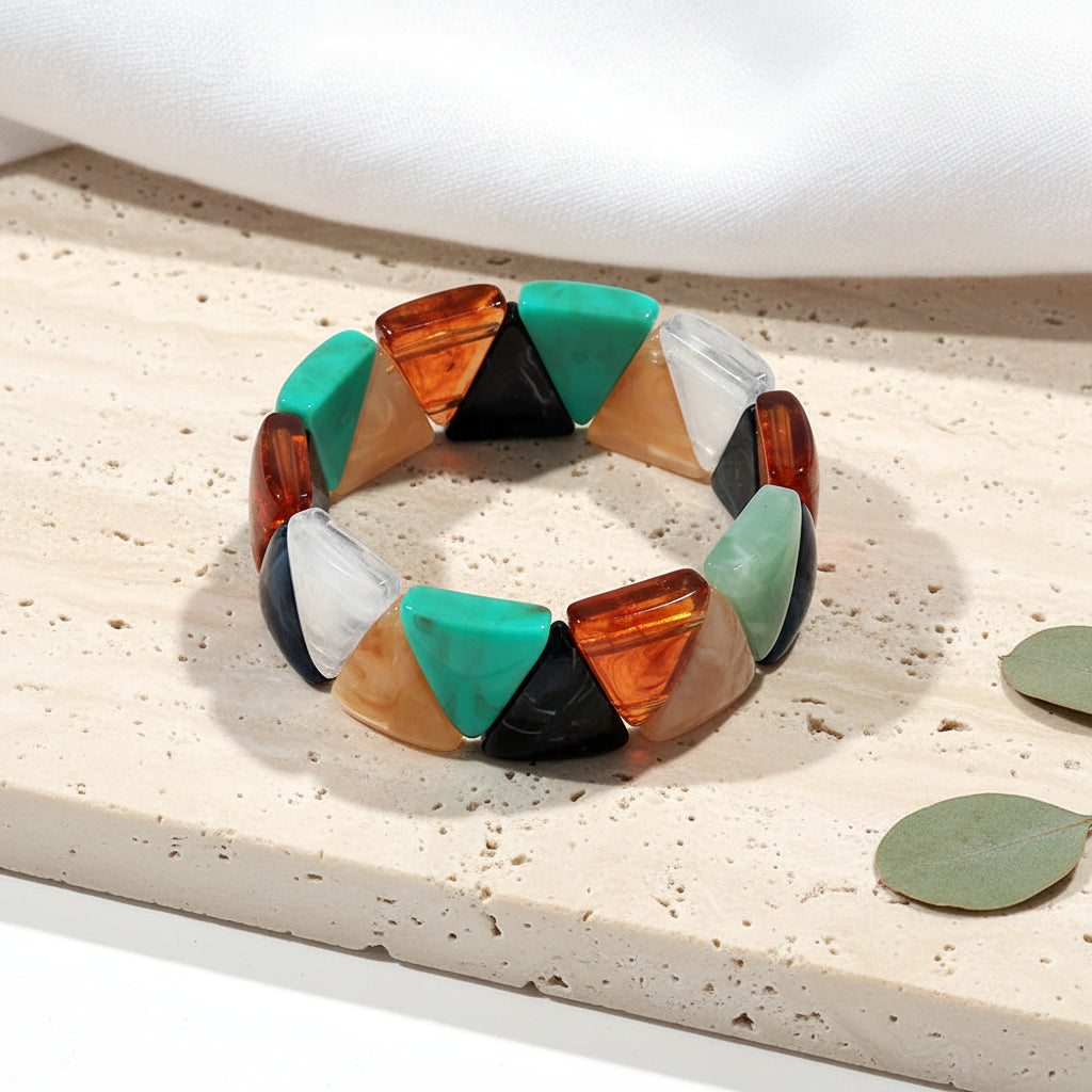 Triangle Theory Bracelet - 8 colors - Hello Baabs