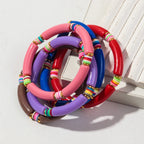 Tropical Twist Stretch Bracelet - 21 colors - Hello Baabs LLC 