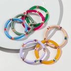 Tropical Twist Stretch Bracelet - 21 colors - Hello Baabs LLC 