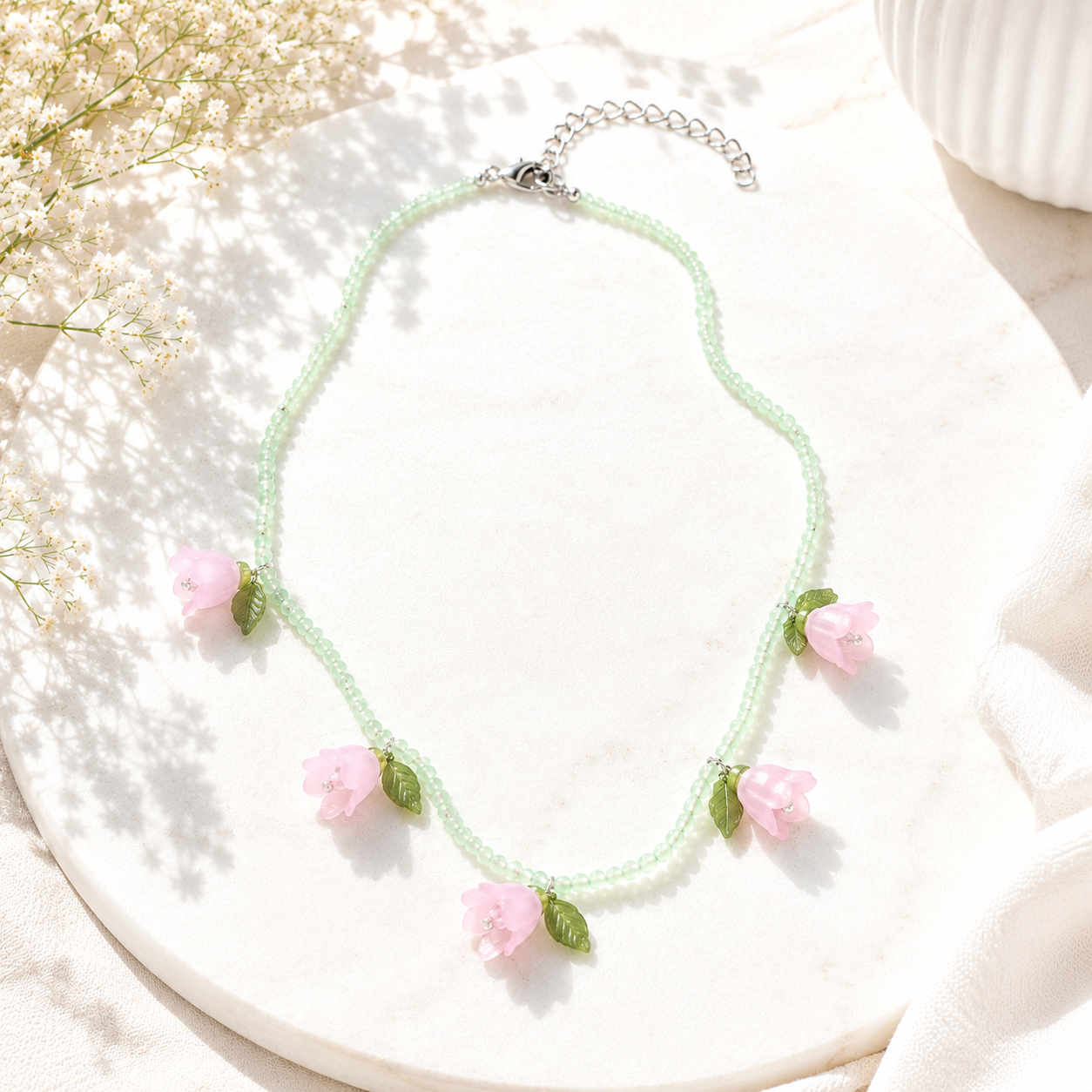 Tulip Crush Necklace - Hello Baabs