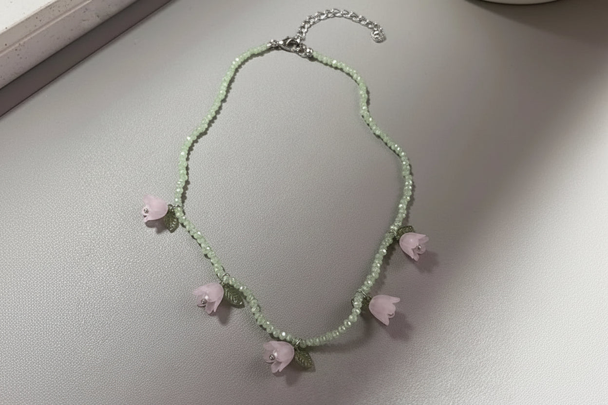 Tulip Crush Necklace - Hello Baabs LLC 