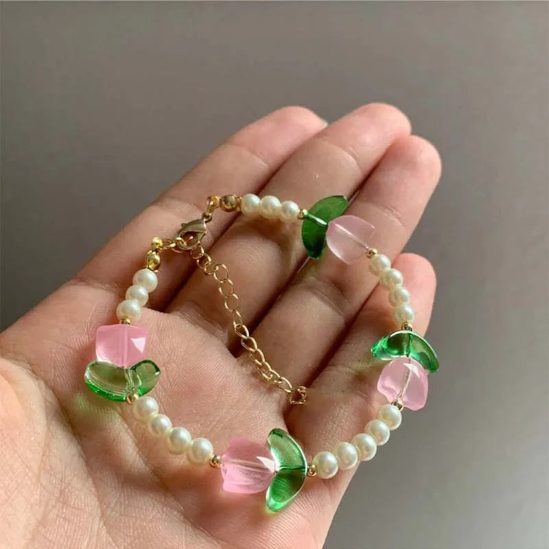 Tulip Elegance Bracelet - Hello Baabs LLC 
