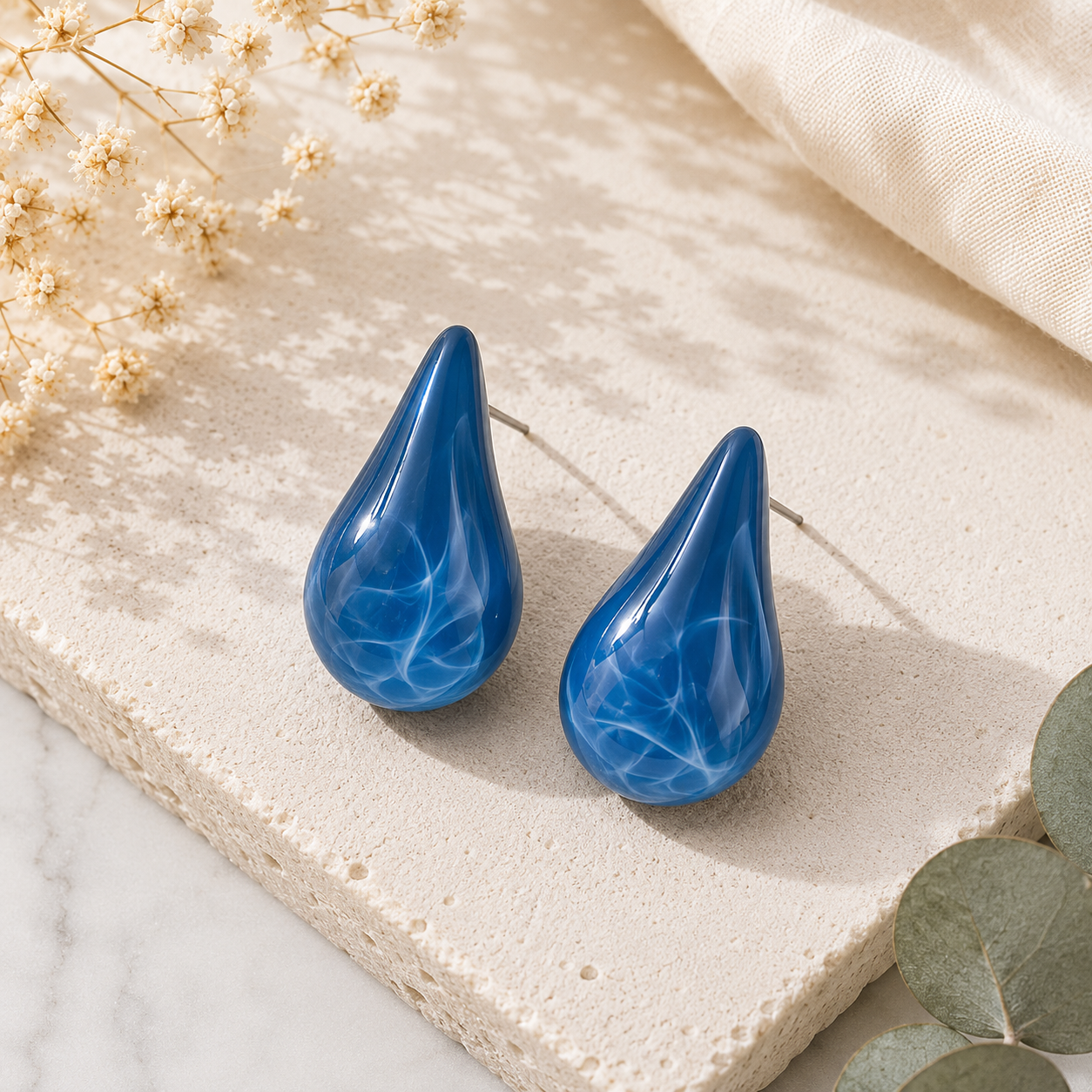 Twilight Teardrop Earrings - 12 color variants - Hello Baabs