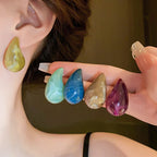 Twilight Teardrop Earrings - 12 color variants - hello baabs 