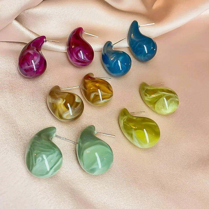 Twilight Teardrop Earrings - 12 color variants - hello baabs 