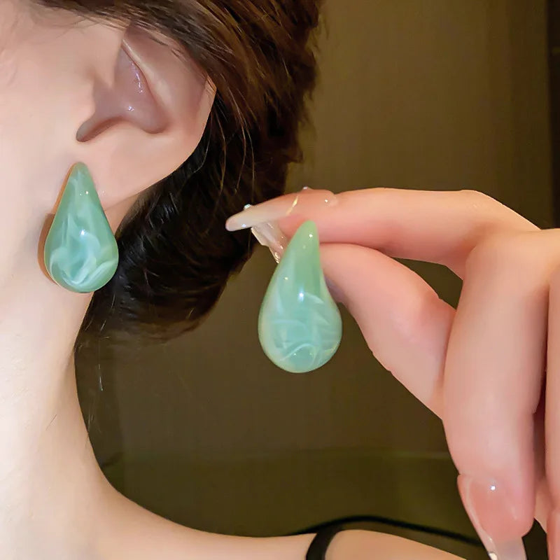 Twilight Teardrop Earrings - 12 color variants - hello baabs 