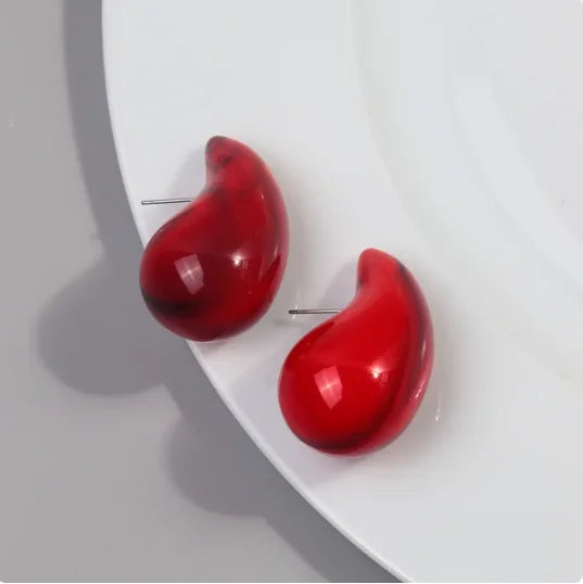 Twilight Teardrop Earrings - 12 color variants - hello baabs 