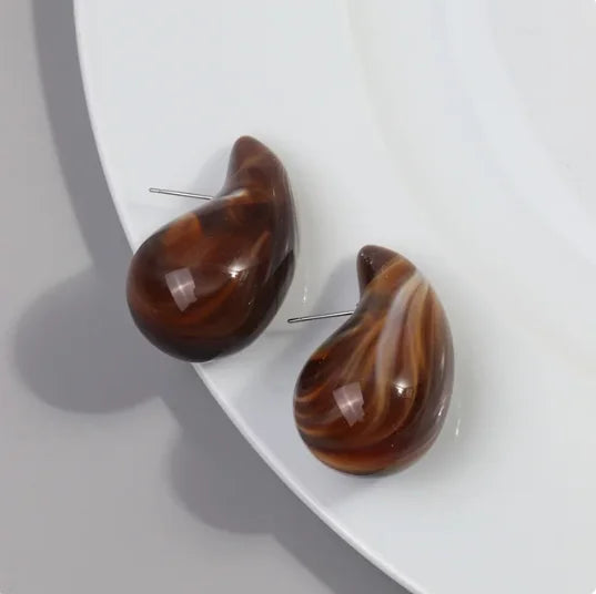 Twilight Teardrop Earrings - 12 color variants - hello baabs 