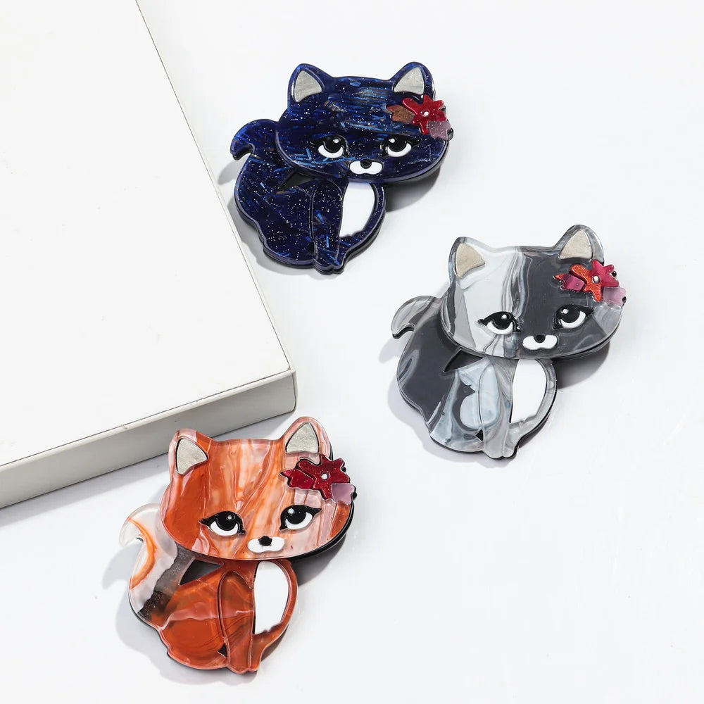 Twinkle Paws Kitten Pin - 3 colors - Hello Baabs LLC 