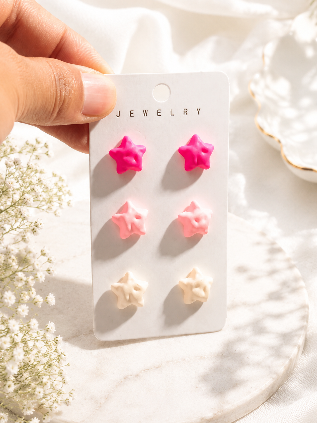 Twinkle Trio Earring Set - 8 color combos - Hello Baabs