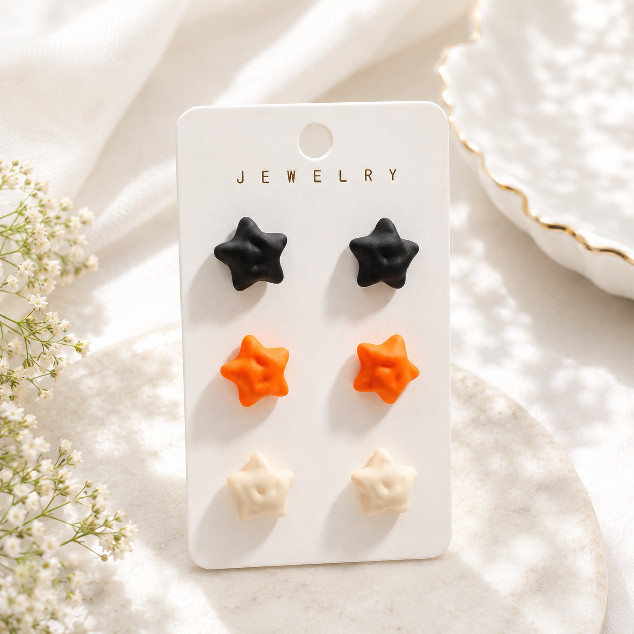 Twinkle Trio Earring Set - 8 color combos - Hello Baabs