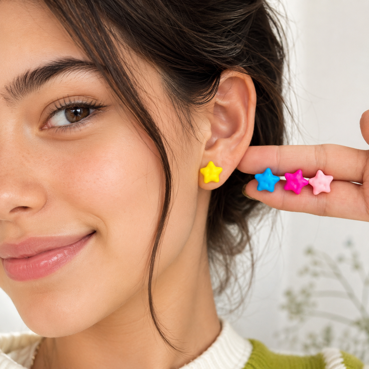 Twinkle Trio Earring Set - 8 color combos - Hello Baabs