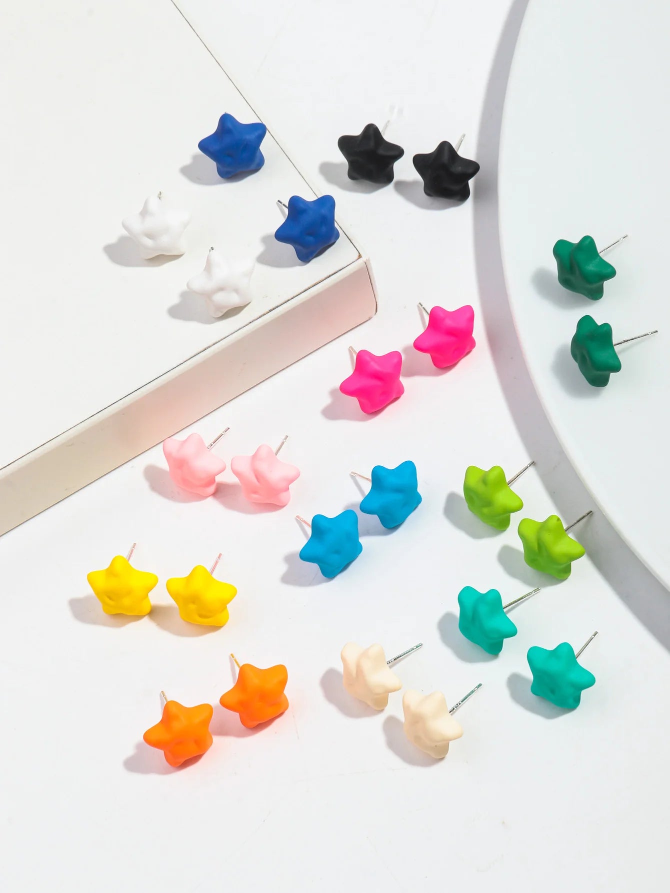 Twinkle Trio Earring Set - 8 color combos - Hello Baabs LLC 