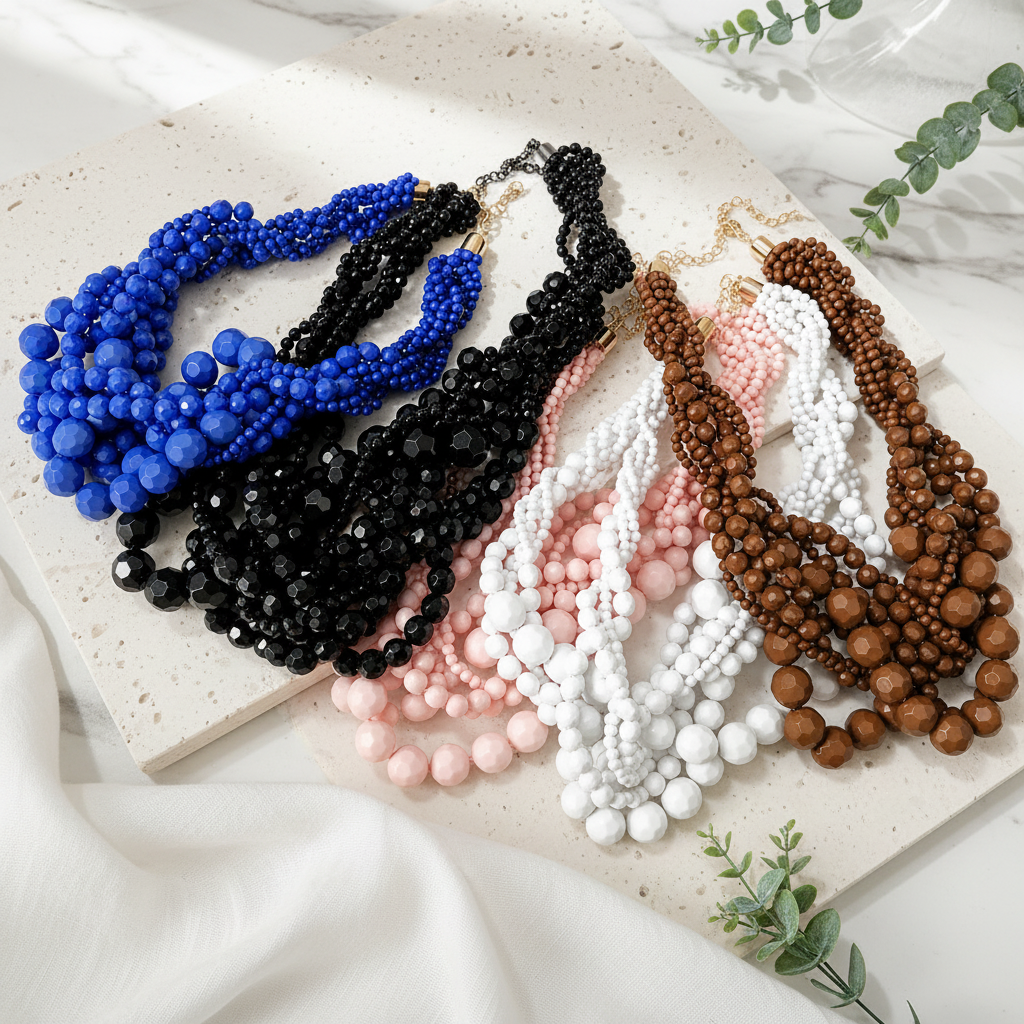 Twist Pop Choker - 9 colors - Hello Baabs
