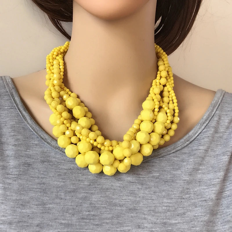 Twist Pop Choker - 9 colors - hello baabs 