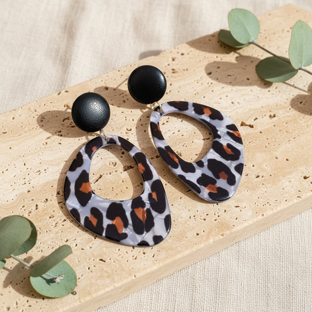 Untamed Chic Earrings - 4 colors - Hello Baabs