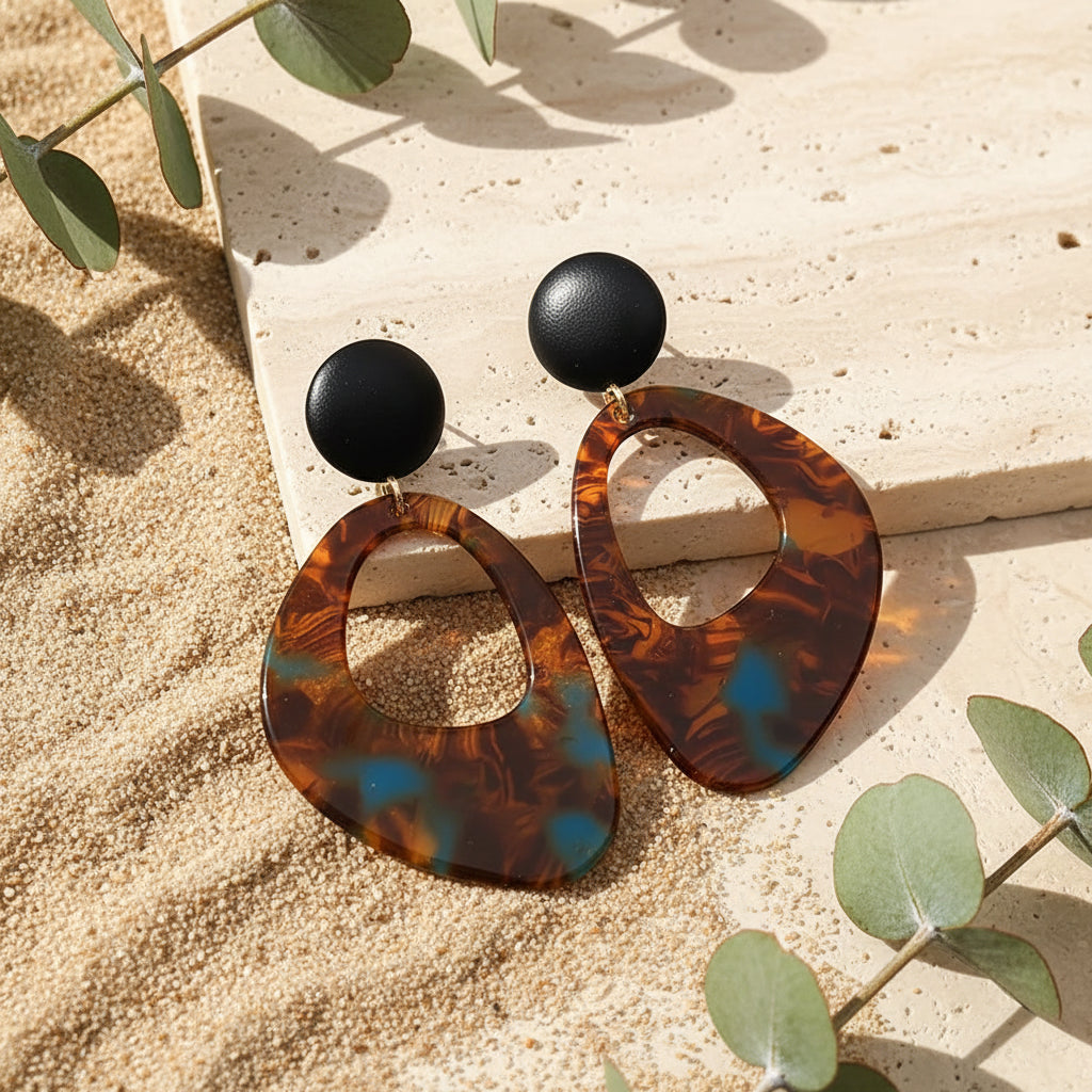 Untamed Chic Earrings - 4 colors - Hello Baabs