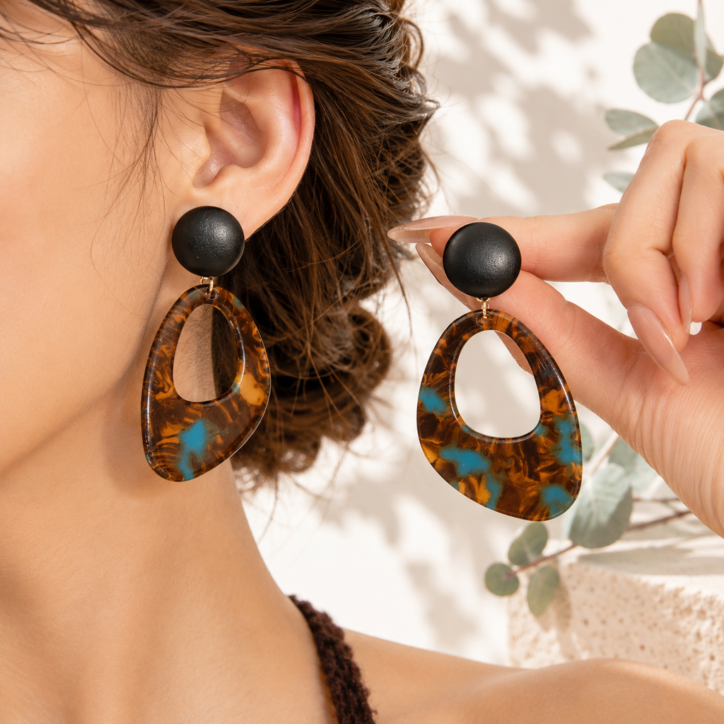 Untamed Chic Earrings - 4 colors - Hello Baabs