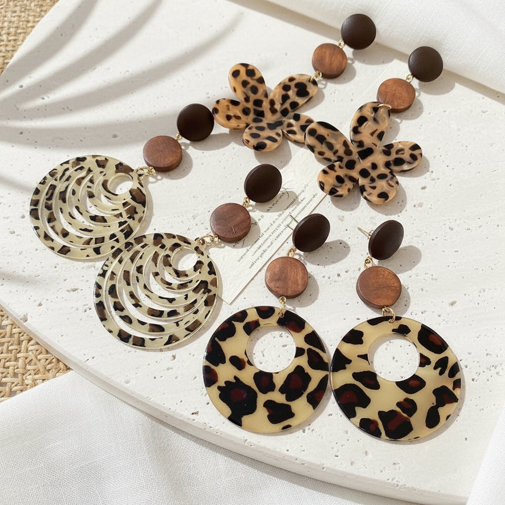 Untamed Garden Earrings - 3 variants - Hello Baabs