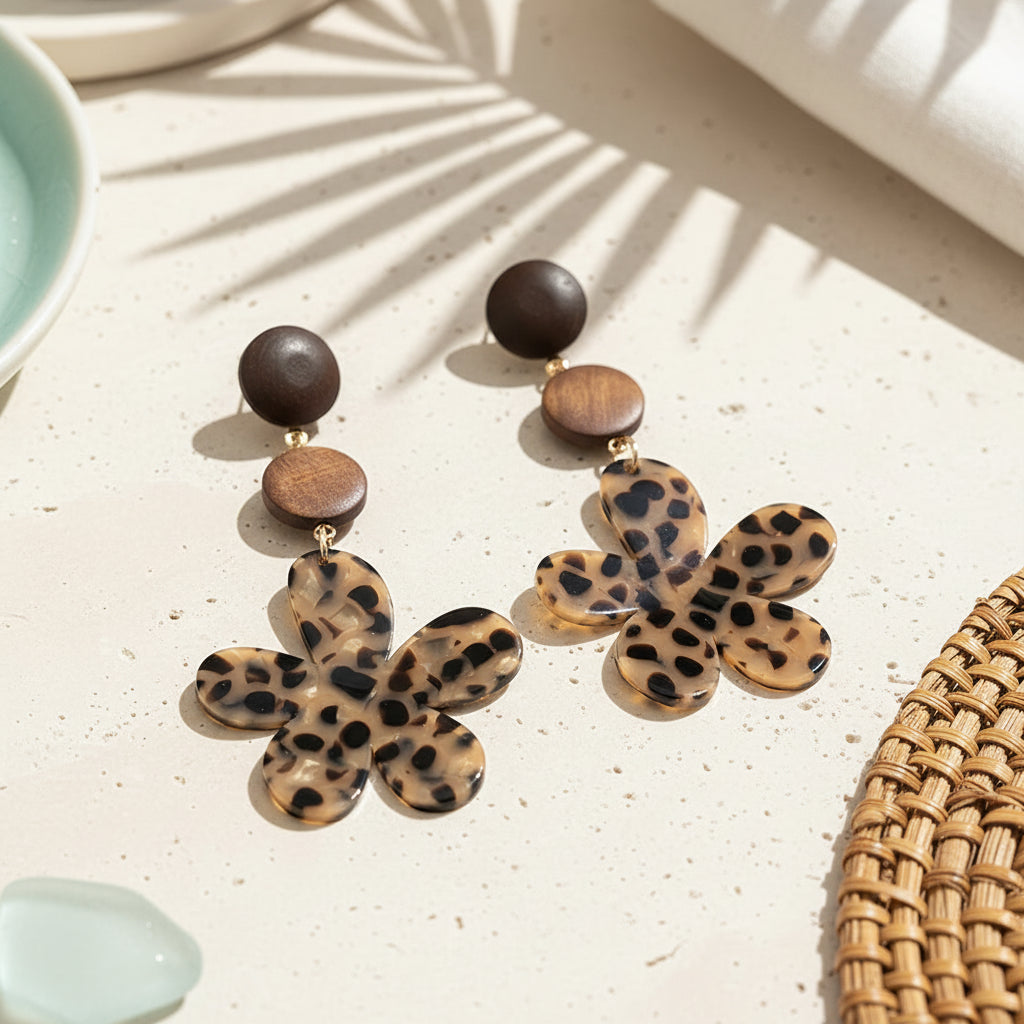 Untamed Garden Earrings - 3 variants - Hello Baabs