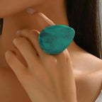 Velvet Era Teardrop Ring (size 8) - Hello Baabs LLC 