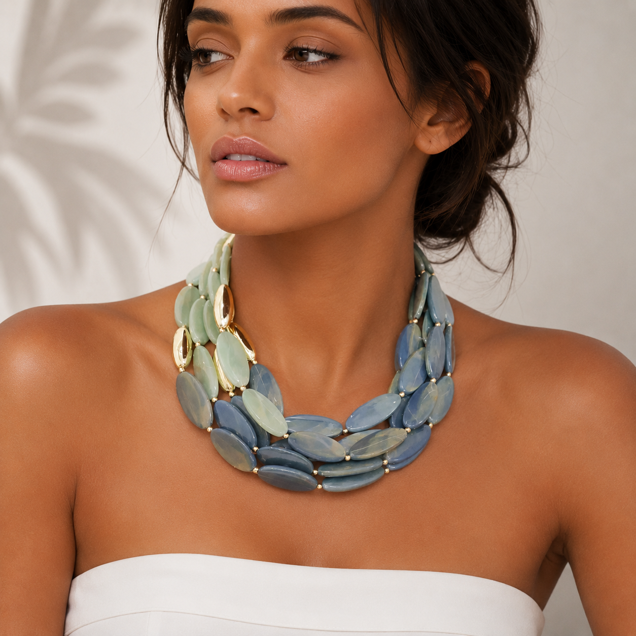 Verdant Sapphire Luxe Necklace - Hello Baabs