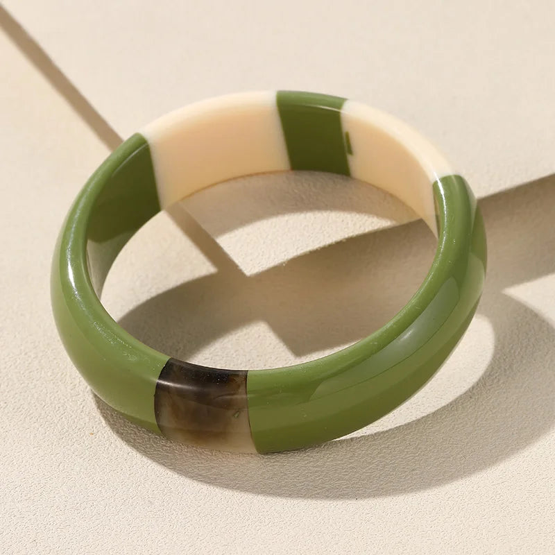 Vibe Line Bangle (2.68" diameter) - 7 colors - Hello Baabs LLC 