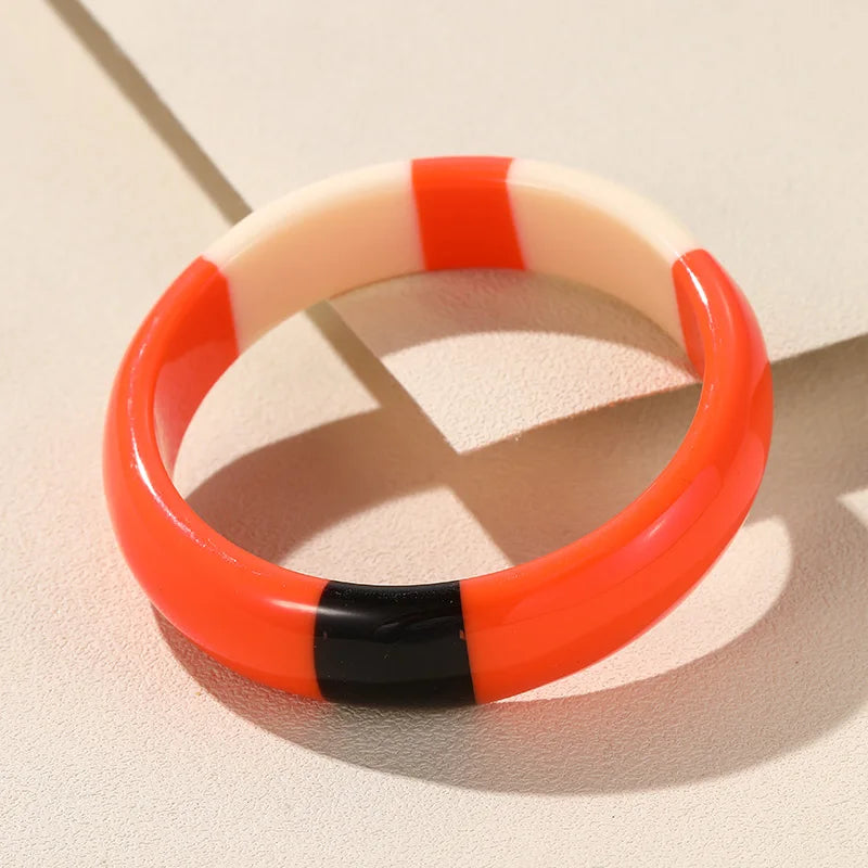 Vibe Line Bangle (2.68" diameter) - 7 colors - Hello Baabs LLC 