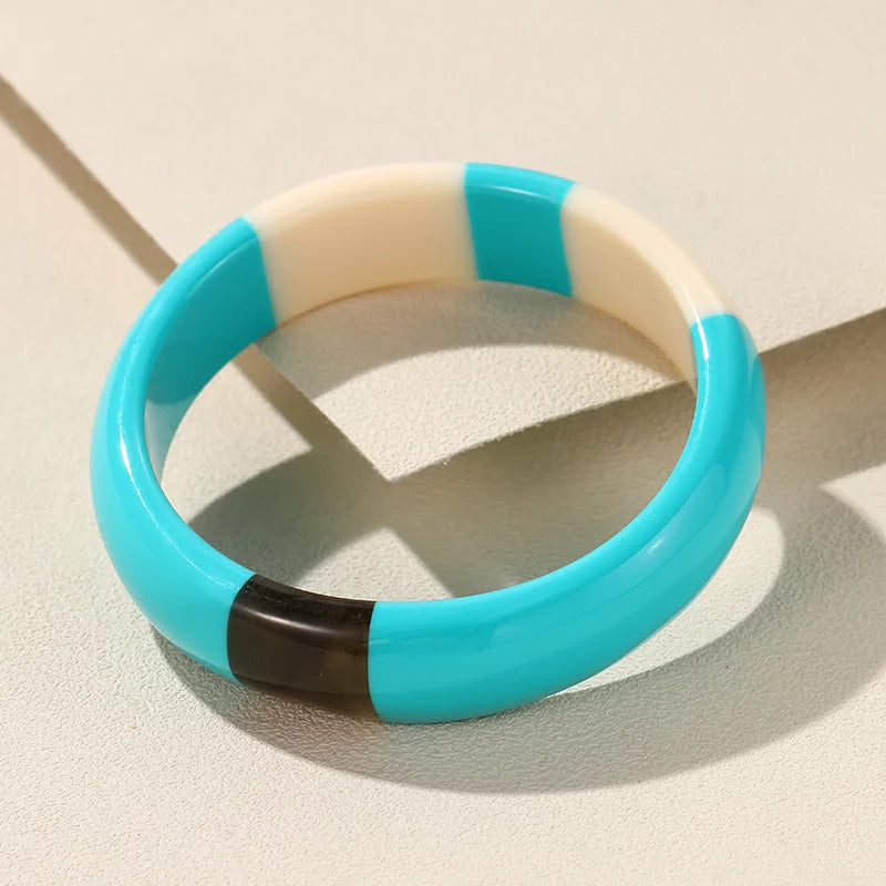 Vibe Line Bangle (2.68" diameter) - 7 colors - Hello Baabs LLC 