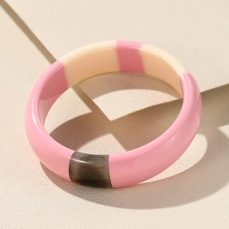 Vibe Line Bangle (2.68" diameter) - 7 colors - hello baabs 