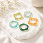 Vibe Stacker 5pc Set (size 6-8) - 7 color variants - Hello Baabs