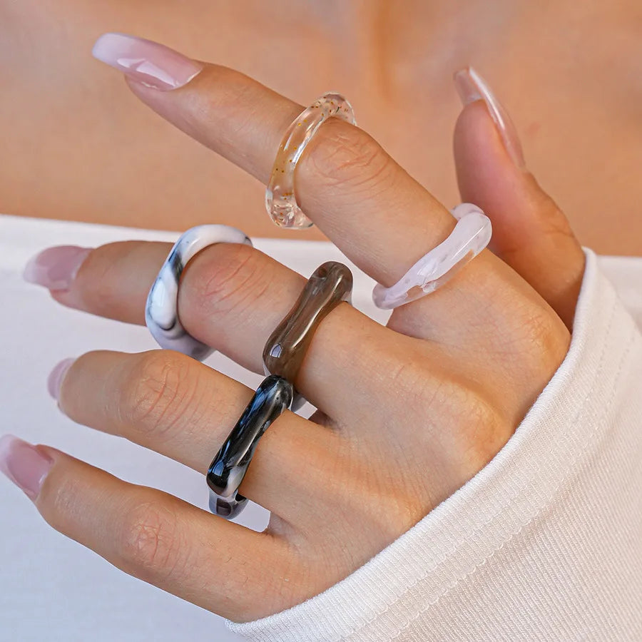 Vibe Stacker 5pc Set (size 6-8) - 7 color variants - Hello Baabs LLC 