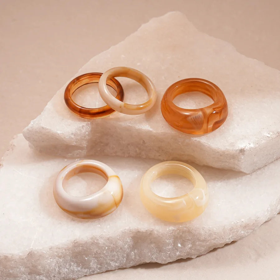 Vibe Stacker 5pc Set (size 6-8) - 7 color variants - Hello Baabs LLC 