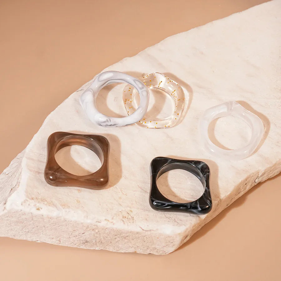 Vibe Stacker 5pc Set (size 6-8) - 7 color variants - Hello Baabs LLC 