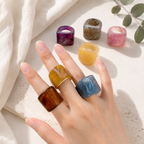 Vibrant Pulse Ring (size 7) - 7 colors - Hello Baabs