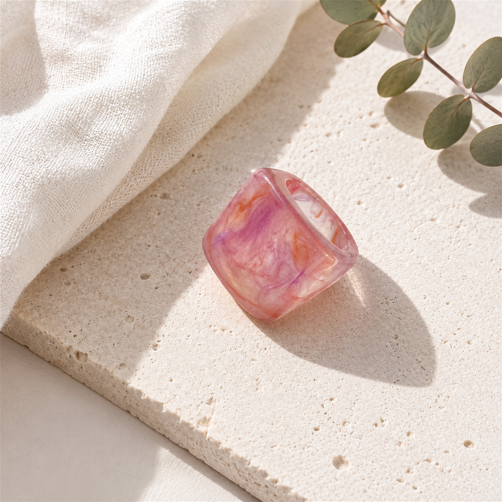 Vibrant Pulse Ring (size 7) - 7 colors - Hello Baabs