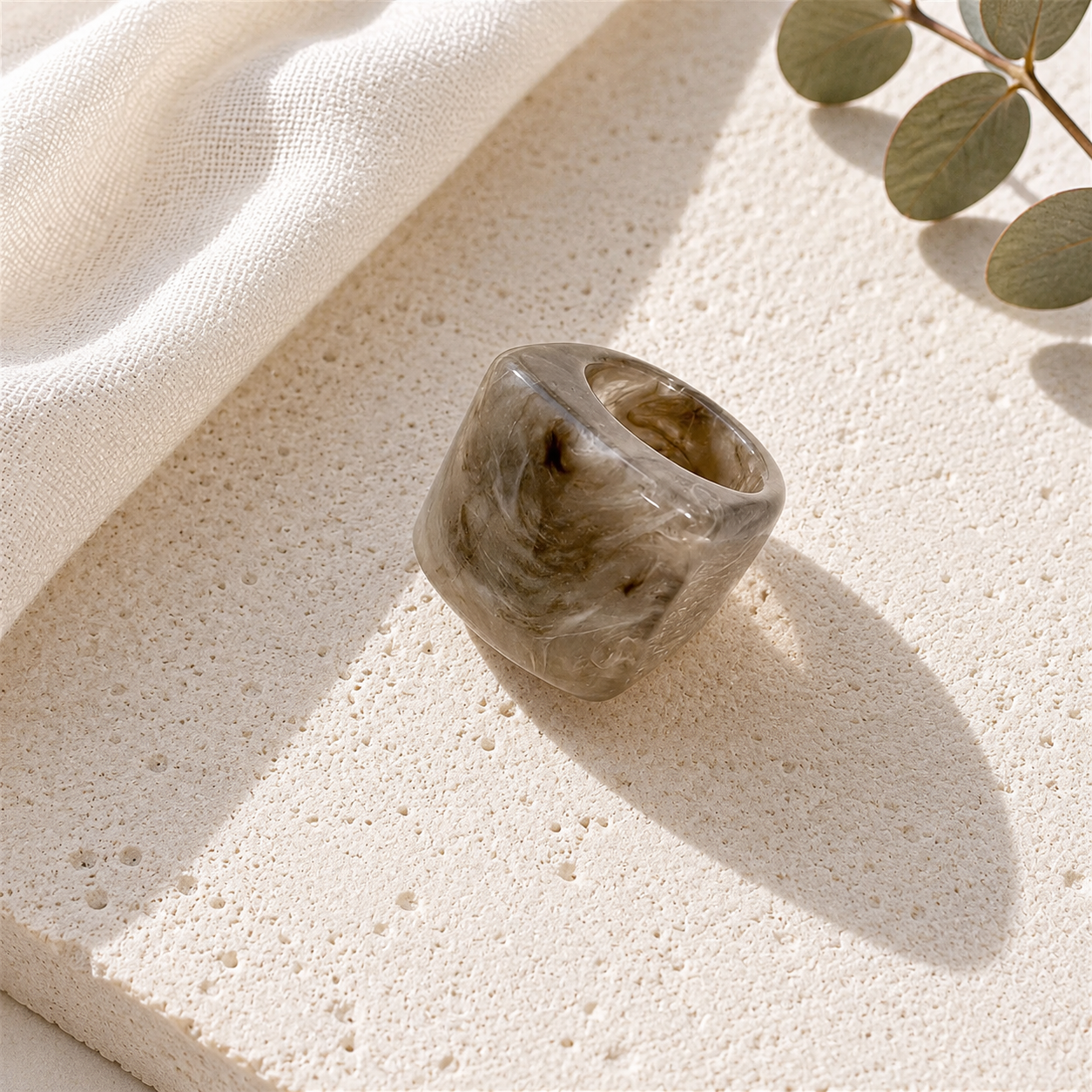 Vibrant Pulse Ring (size 7) - 7 colors - Hello Baabs