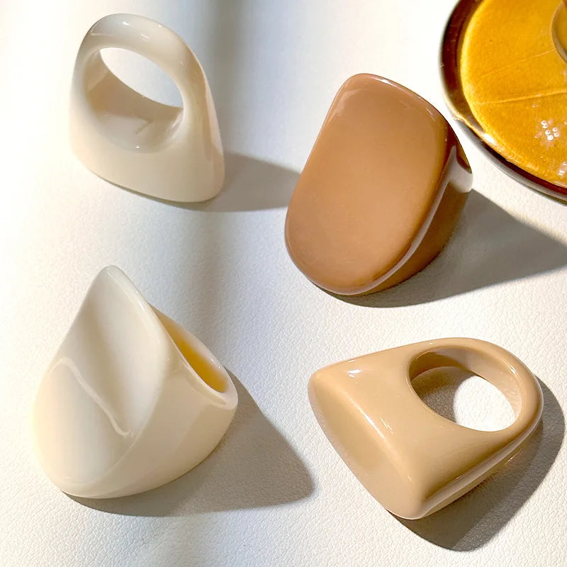 Vintage Modernist Ring (size 8) - 4 variants - Hello Baabs LLC 