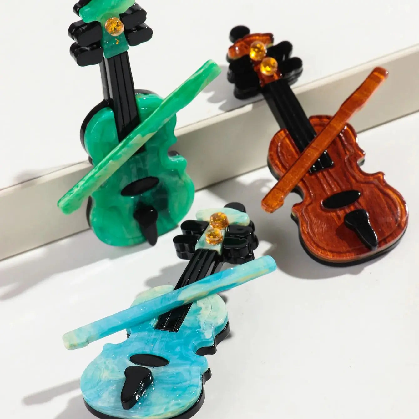 Violin Vibes Pin - 5 colors - Hello Baabs