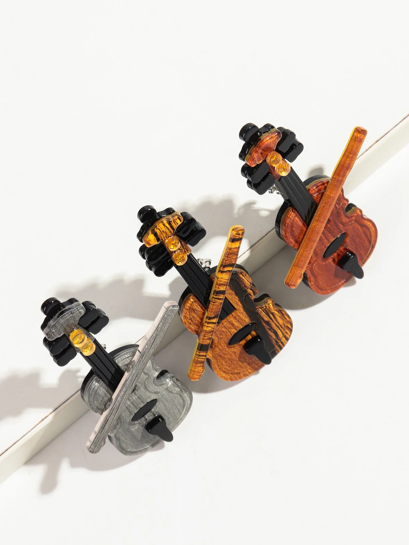 Violin Vibes Pin - 5 colors - Hello Baabs LLC 