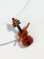 Violin Vibes Pin - 5 colors - Hello Baabs LLC 