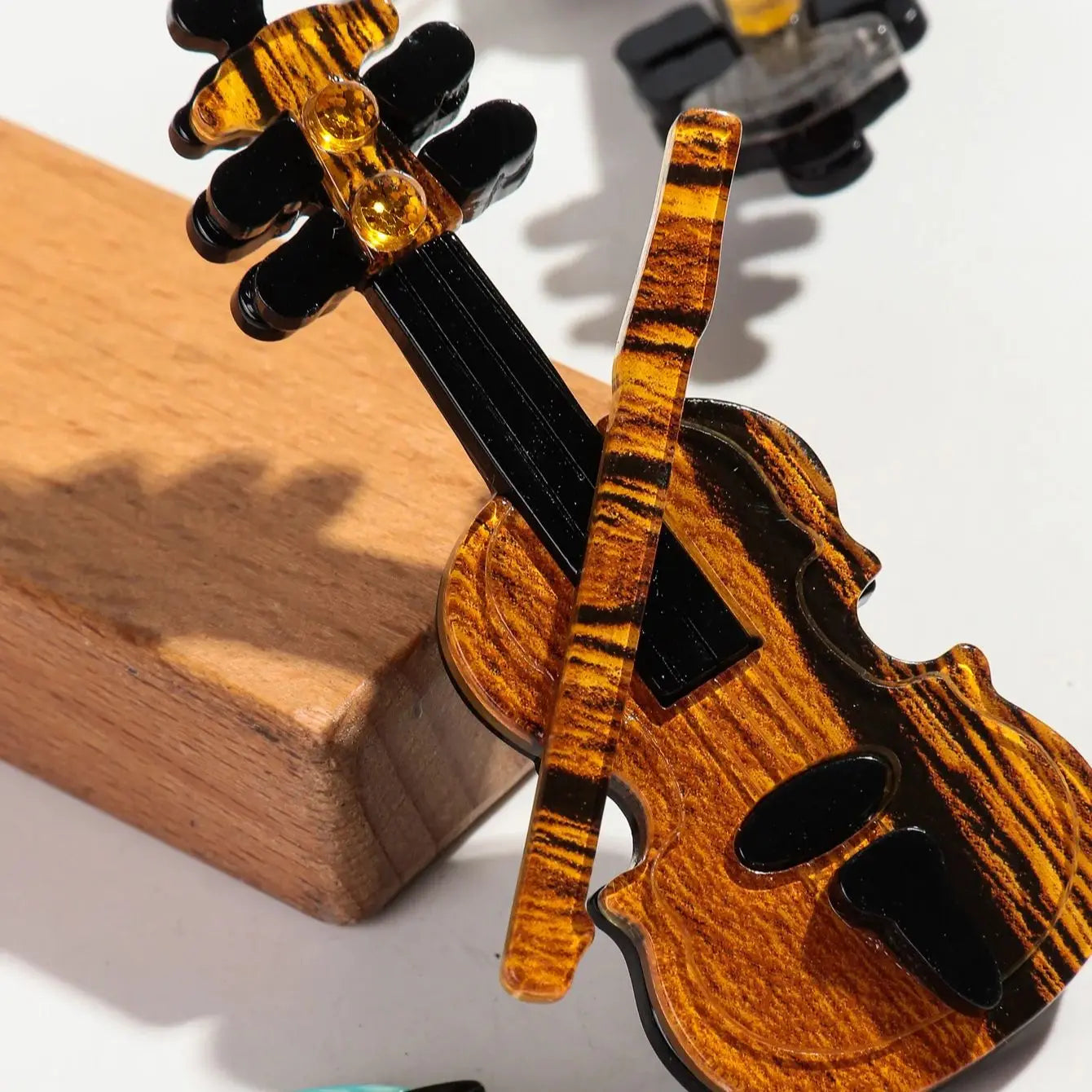 Violin Vibes Pin - 5 colors - hello baabs 