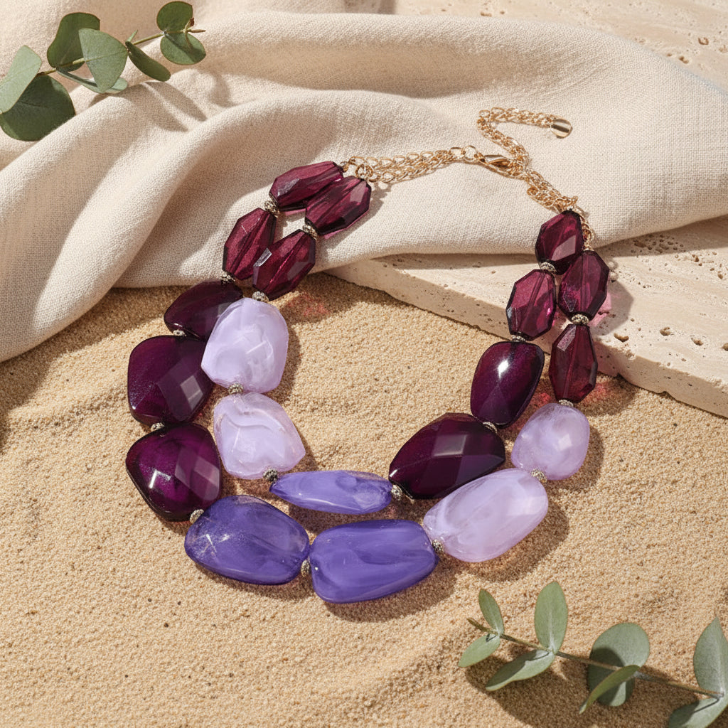 Vivid Verse Necklace - 15 colors - Hello Baabs